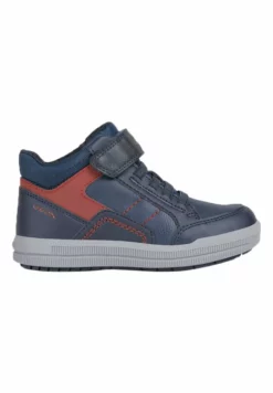 Geox ARZACH BOY - Baskets Basses - Navy/red