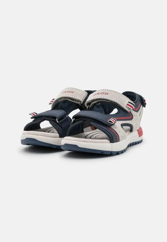 Geox ALBEN BOY - Sandales De Randonnée - Light Grey/navy – Image 2