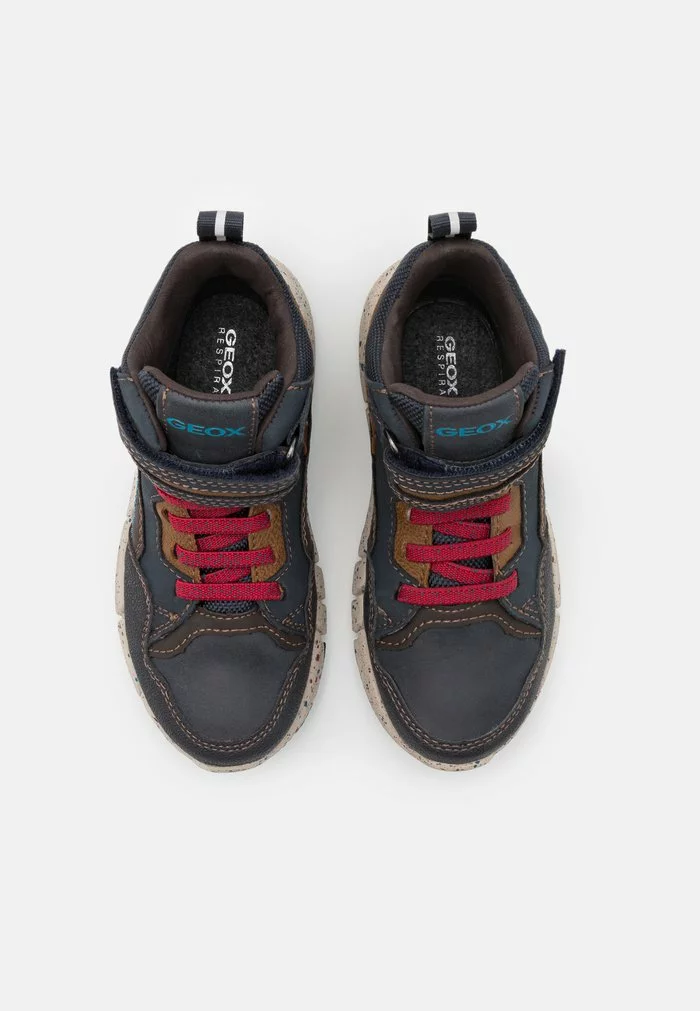 Geox FLEXYPER BOY - Bottines - Navy/dark Red – Image 4