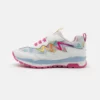 Geox PAVEL GIRL - Baskets Basses - White/multicolor