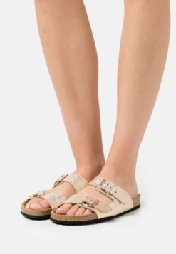 Geox BRIONIA - Mules - Platinum