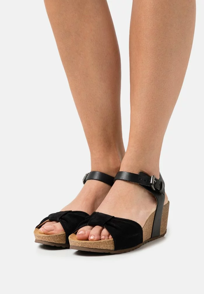 Geox DIANTHA - Sandales à Plateforme - Black