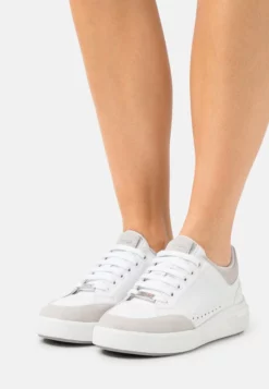 Geox DALYLA - Baskets Basses - White/light Grey