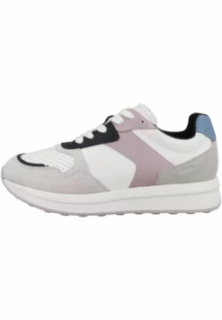 Geox D RUNNTIX - Baskets Basses - White Light Rose