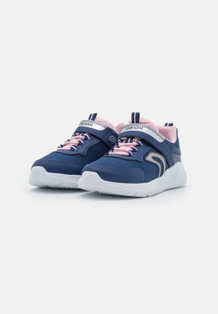 Geox SPRINTYE GIRL - Baskets Basses - Navy/light Pink – Image 2