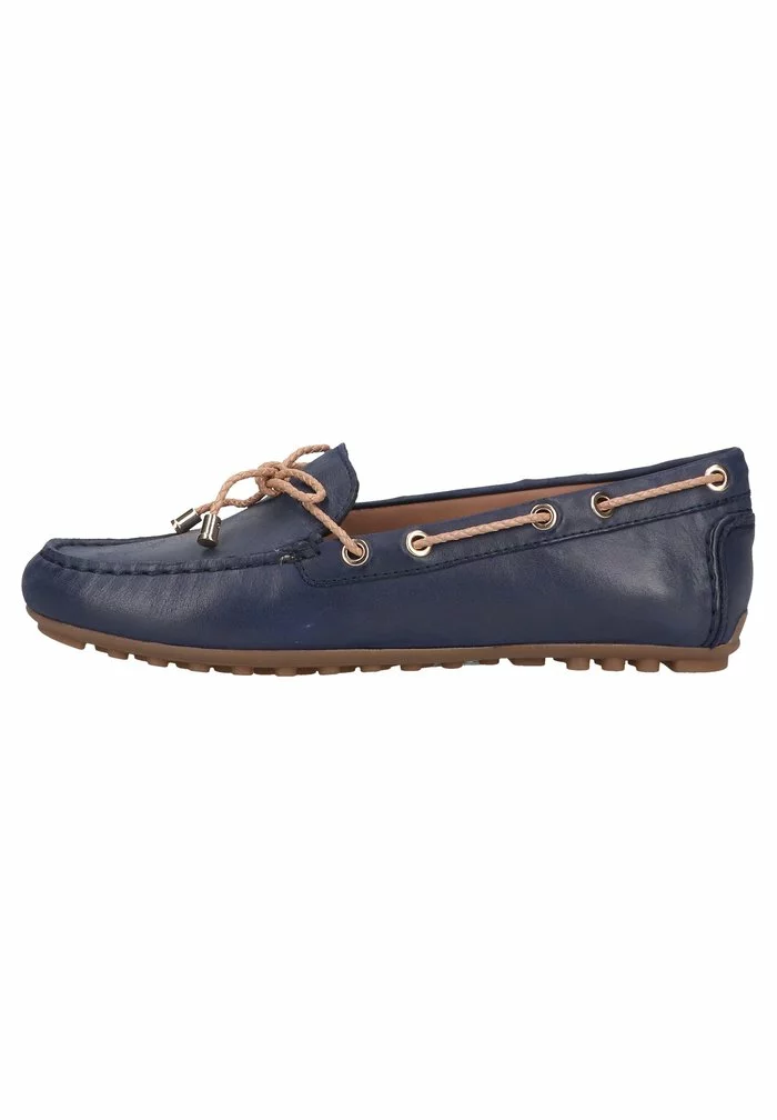 Geox Chaussures Bateau - Blue/sand