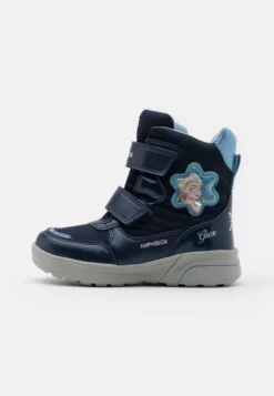 DISNEY FROZEN SVEGGEN GIRL ABX GEOX - Winter Boots - Bottes De Neige - Navy/sky