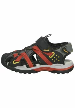 Geox Sandales De Randonnée - Black/red