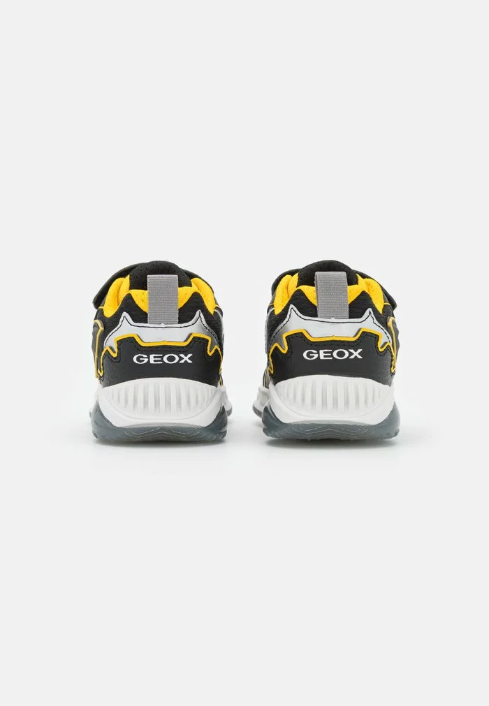 Geox SPAZIALE BOY - Baskets Basses - Black/yellow – Image 3