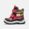 Geox DISNEY CARS MCQUEEN BABY FLANFIL BOY ABX - Bottes De Neige - Red/black