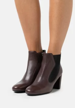 Geox LOISIA - Boots à Talons - Coffee