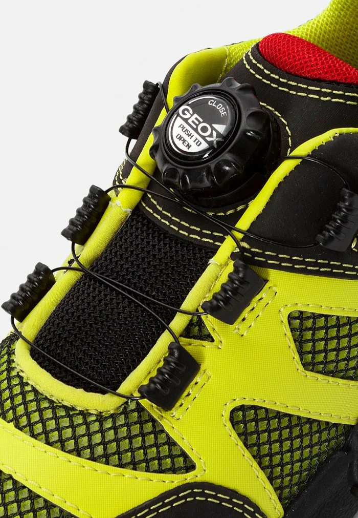 Geox FLEXYPER BOY - Baskets Basses - Lime/black – Image 6