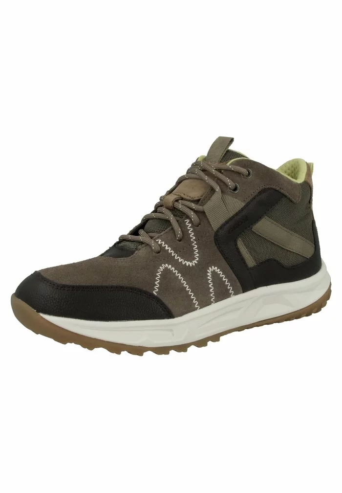 Geox DELRAY - Baskets Montantes - Dk Beige/olive – Image 3