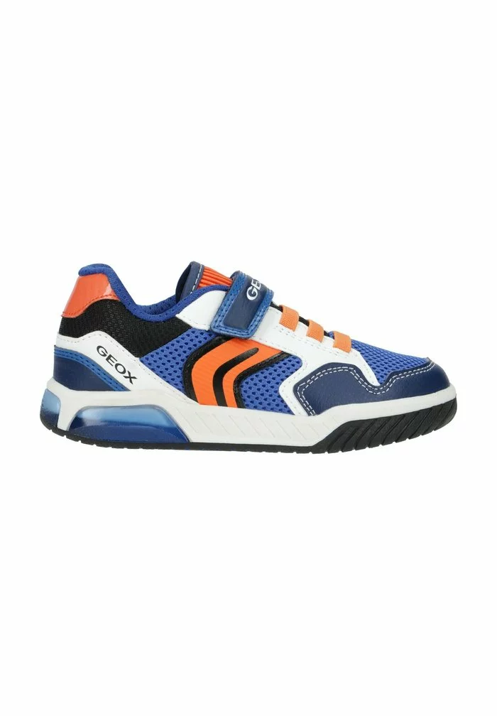 Geox Baskets Basses - Blue Orange White – Image 7