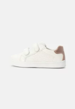 Geox ROCK GIRL - Baskets Basses - White/rose
