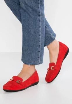 Geox ANNYTAH - Mocassins - Scarlet