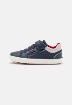 Geox GISLI BOY - Baskets Basses - Navy/red