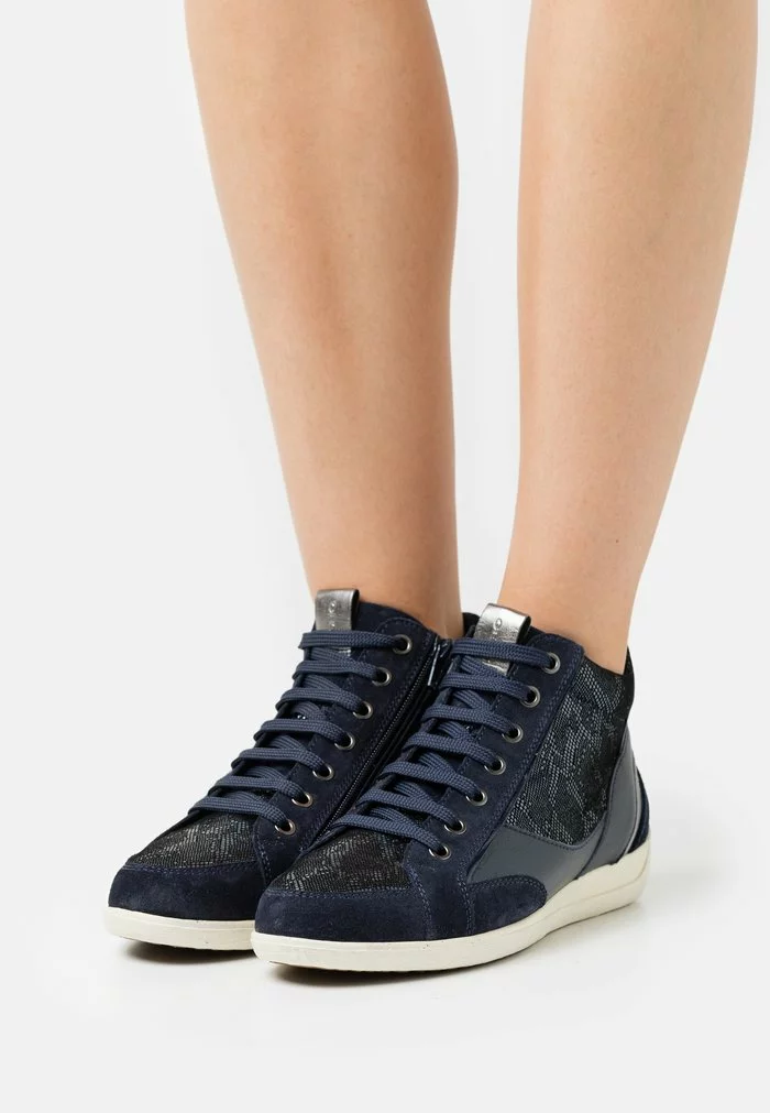 Geox MYRIA - Baskets Montantes - Navy/blue
