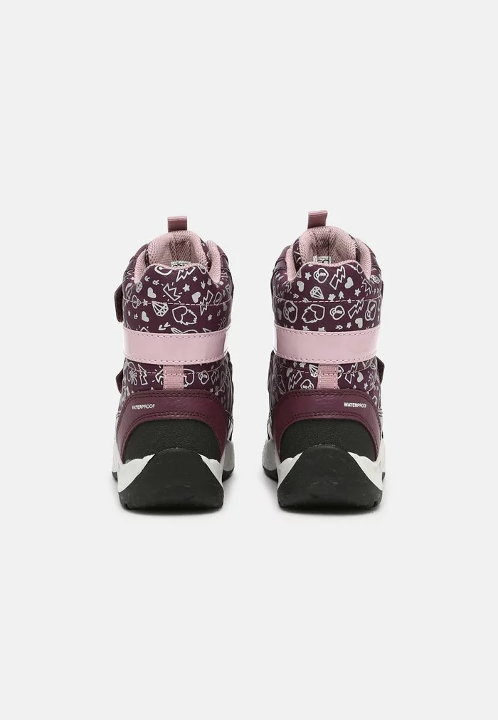 Geox SENTIERO GIRL - Bottes De Neige - Prune/dark Rose – Image 3