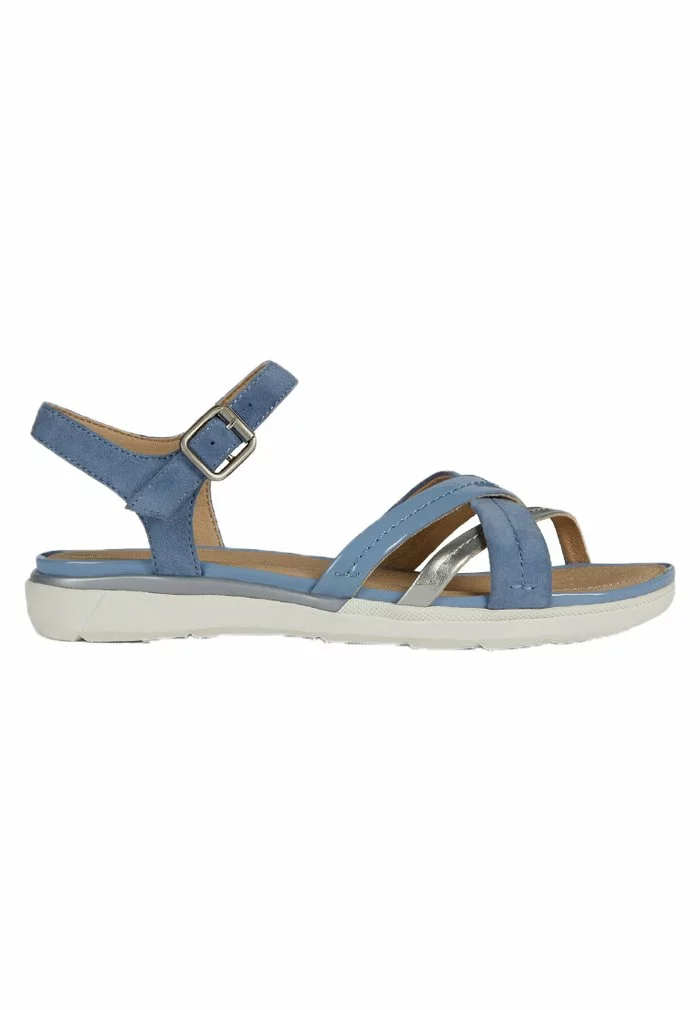 Geox HIVER - Sandales - Lt Blue Silver