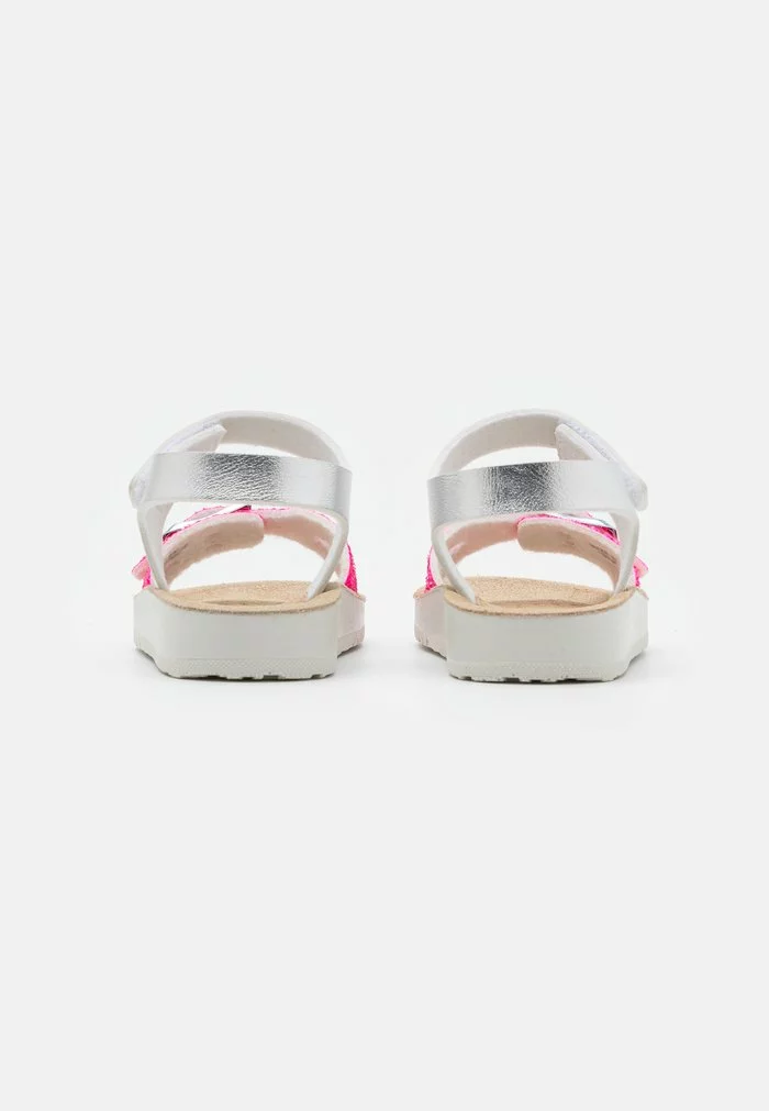 Geox COSTAREI GIRL - Sandales - Silver/fuchsia – Image 3
