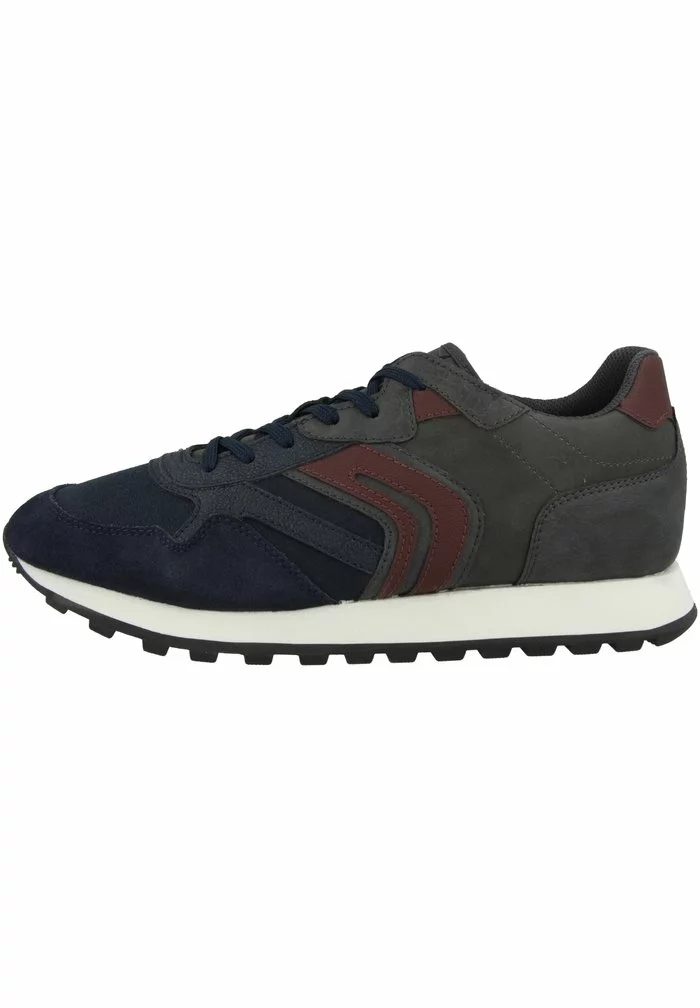 Geox U PONENTE A - Baskets Basses - Navy/anthracite
