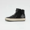 Geox KALISPERA GIRL - Baskets Montantes - Black/dark Silver