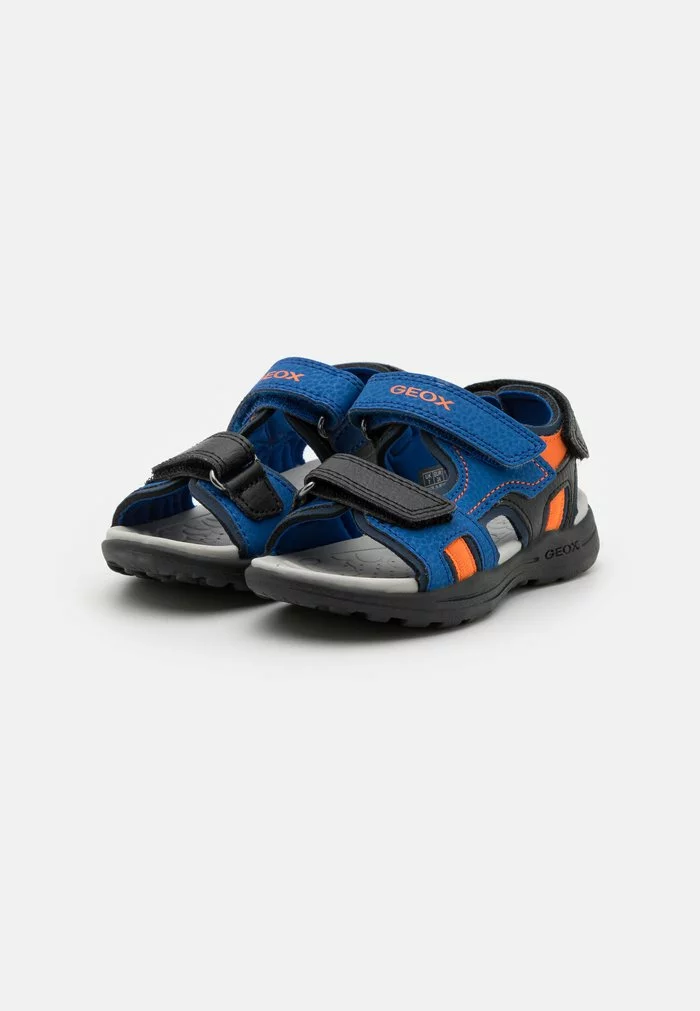 Geox VANIETT BOY - Sandales De Randonnée - Royal/orange – Image 2