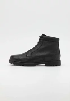 Geox ANDALO - Bottines à Lacets - Black