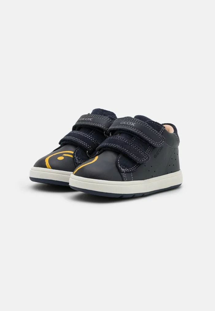 Geox BIGLIA UNISEX - Baskets Basses - Dark Navy/dark Yellow – Image 2