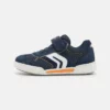 Geox POSEIDO BOY - Baskets Basses - Navy/light Orange