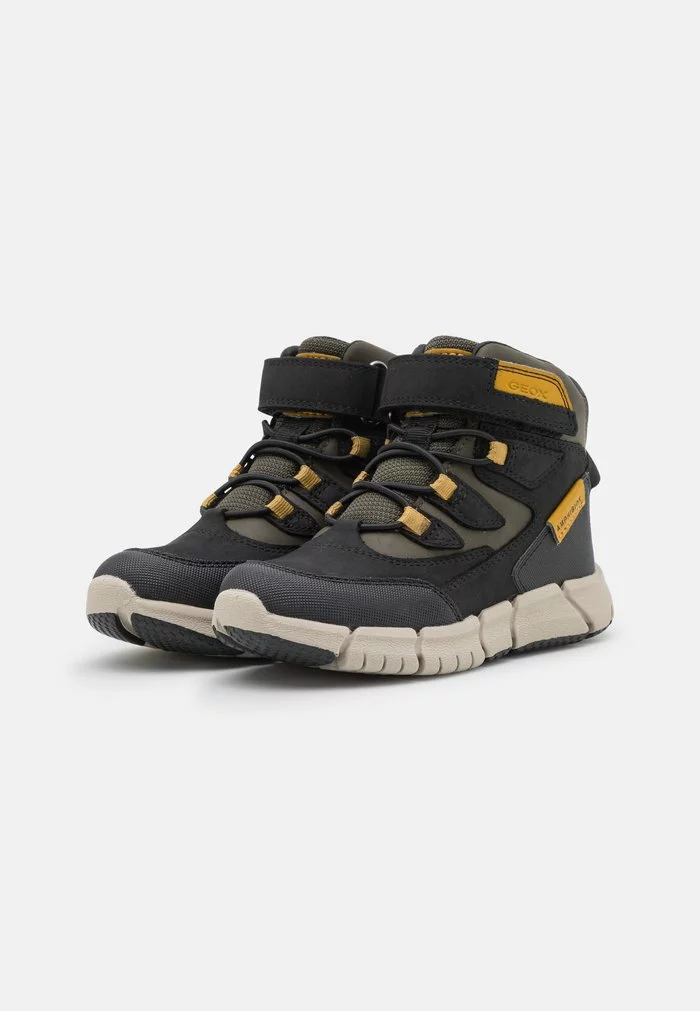 Geox FLEXYPER BOY ABX - Bottines - Black/yellow – Image 2
