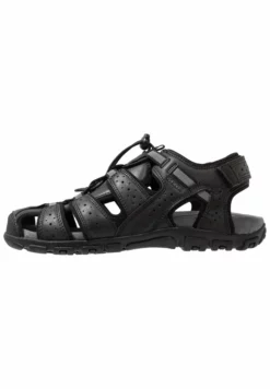 Geox UOMO STRADA - Sandales De Randonnée - Black