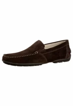 Geox UOMO MONET - Mocassins - Coffee