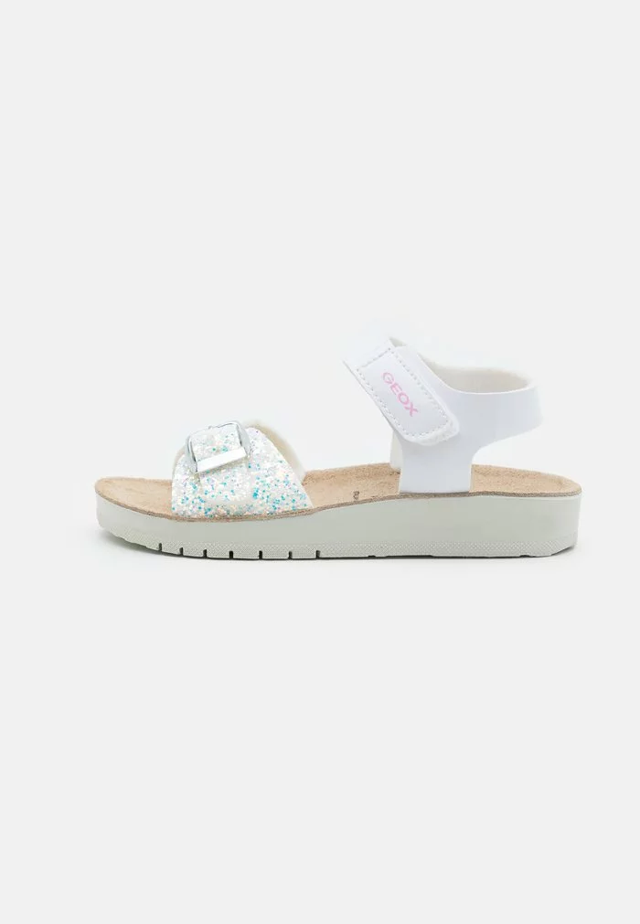Geox COSTAREI GIRL - Sandales - White