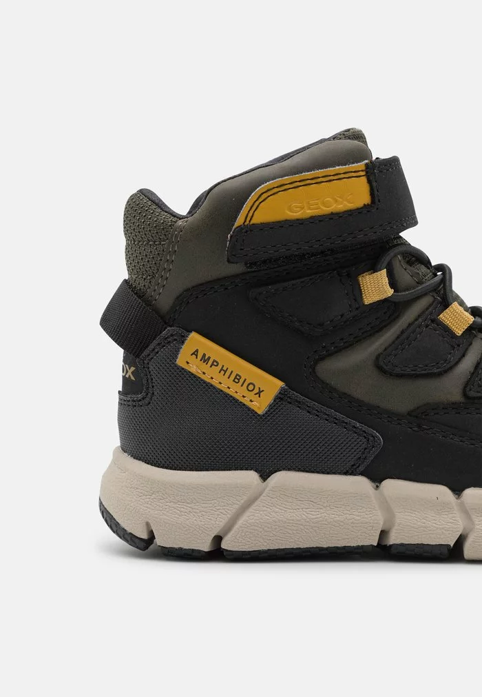 Geox FLEXYPER BOY ABX - Bottines - Black/yellow – Image 6
