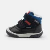 Geox OMAR BOY WPF - Bottes De Neige - Navy/dark Red