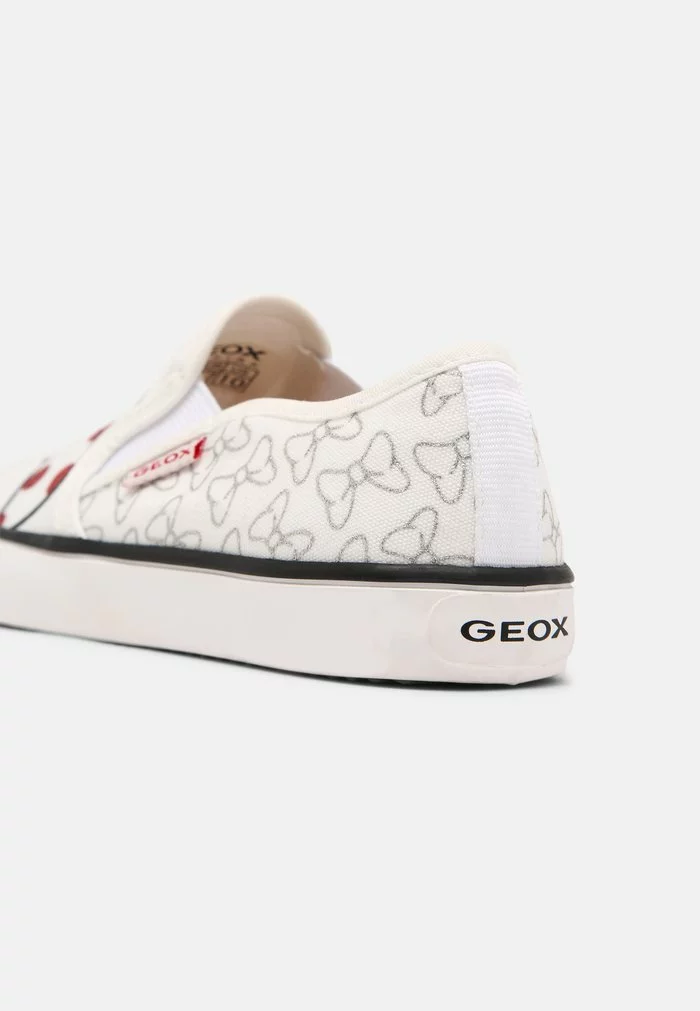 DISNEY JR KILWI GIRL GEOX - Baskets Basses - White/red – Image 7
