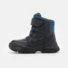 Geox NEVEGAL BOY ABX - Bottes De Neige - Navy/dark Red