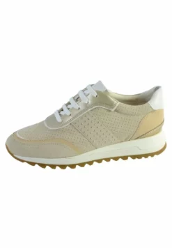 Geox TABELYA - Baskets Basses - Cream Gold
