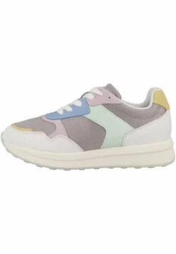 Geox RUNNTIX - Baskets Basses - Light Grey White