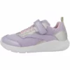 Geox J SPRINTYE G. A - Baskets Basses - Lilac/white
