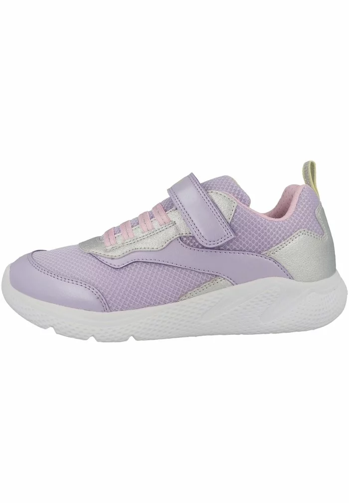 Geox J SPRINTYE G. A - Baskets Basses - Lilac/white