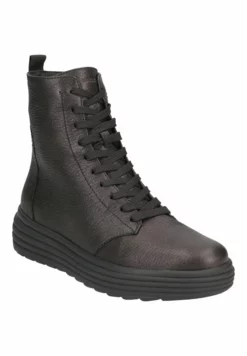 Geox PHAOLAE - Bottines à Plateau - Braun