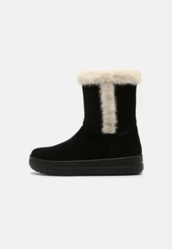 Geox REBECCA GIRL - Bottines - Black