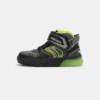 Geox GRAYJAY BOY - Baskets Montantes - Black/lime