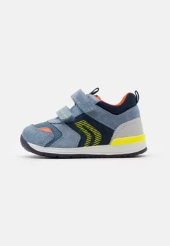 Geox RISHON BOY - Baskets Basses - Dark Sky/navy