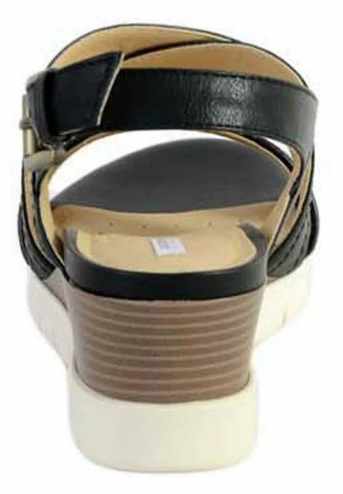 GEOX MARYKARMEN - Sandales Compensées - Black – Image 2