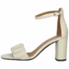 Geox Sandales à Talons Hauts - Cream C