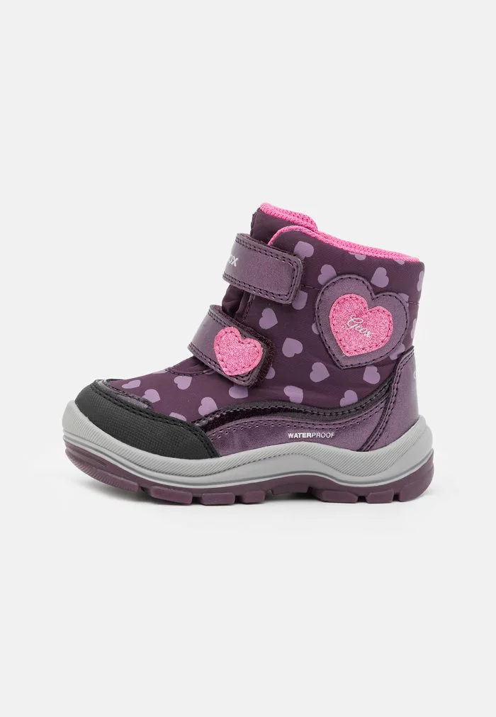 Geox FLANFIL GIRL WPF - Bottes De Neige - Prune